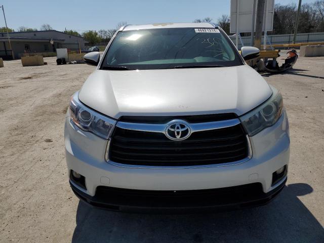 5TDJKRFH7FS127673 - 2015 TOYOTA HIGHLANDER XLE Ağ foto 5