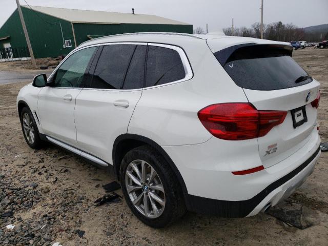 5UXTR9C52JLD89160 - 2018 BMW X3 XDRIVE30I Ақ фото 2