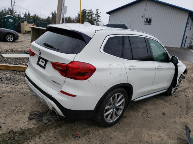 5UXTR9C52JLD89160 - 2018 BMW X3 XDRIVE30I WHITE photo 3