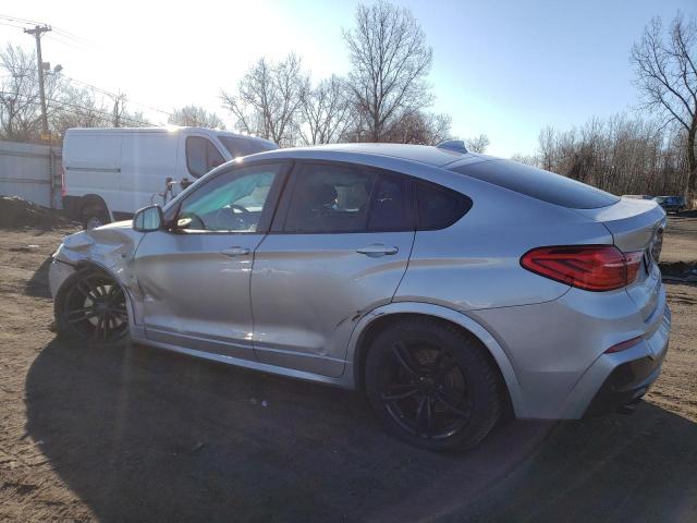 5UXXW7C52J0W64488 - 2018 BMW X4 XDRIVEM40I SILVER photo 2