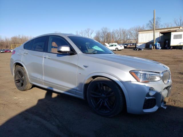 5UXXW7C52J0W64488 - 2018 BMW X4 XDRIVEM40I SILVER photo 4