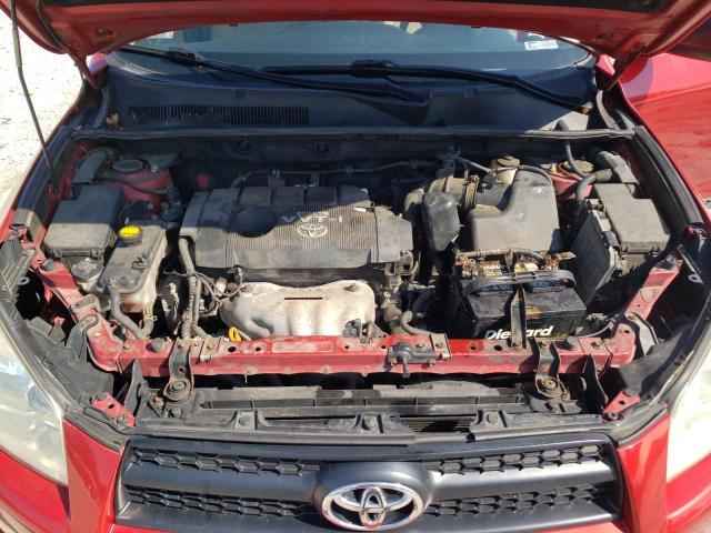 JTMBF33V29D003407 - 2009 TOYOTA RAV4 RED photo 12