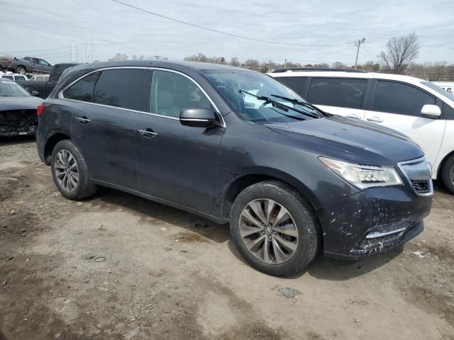 5FRYD3H62EB017827 - 2014 ACURA MDX TECHNOLOGY GRAY photo 4