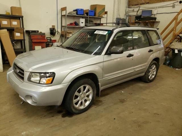 JF1SG65635H723666 - 2005 SUBARU FORESTER 2.5XS Күміс фото 1