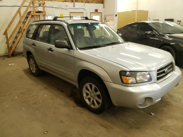 JF1SG65635H723666 - 2005 SUBARU FORESTER 2.5XS Күміс фото 4