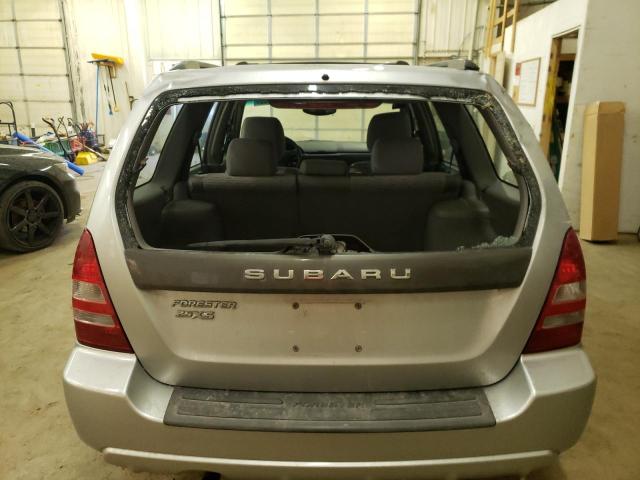 JF1SG65635H723666 - 2005 SUBARU FORESTER 2.5XS Күміс фото 6