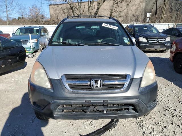 JHLRD78852C077417 - 2002 HONDA CR-V EX SILVER photo 5