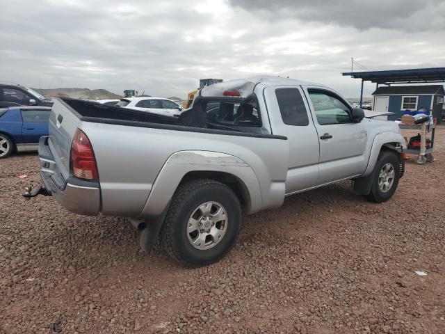 5TETU62N05Z020155 - 2005 TOYOTA TACOMA PRERUNNER ACCESS CAB SILVER photo 3