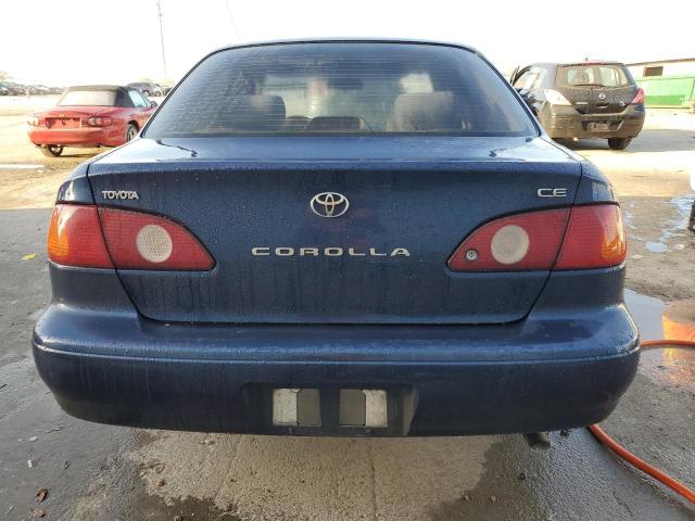 2T1BR12E01C386293 - 2001 TOYOTA COROLLA CE BLUE photo 6