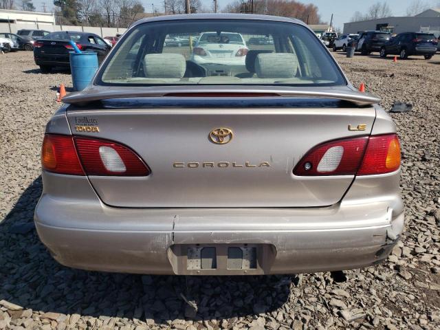 2T1BR18E2WC022603 - 1998 TOYOTA COROLLA VE BEIGE photo 6