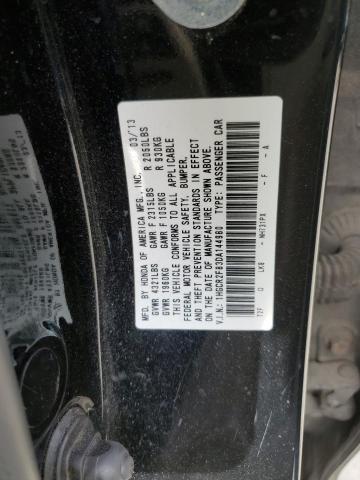 1HGCR2F83DA144980 - 2013 HONDA ACCORD EXL BLACK photo 12