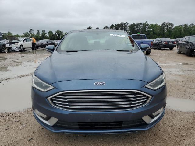 3FA6P0D96JR225612 - 2018 FORD FUSION TITANIUM/PLATINUM BLUE photo 5