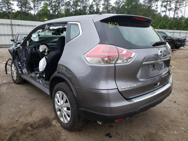 5N1AT2MV2GC919127 - 2016 NISSAN ROGUE S GRAY photo 3