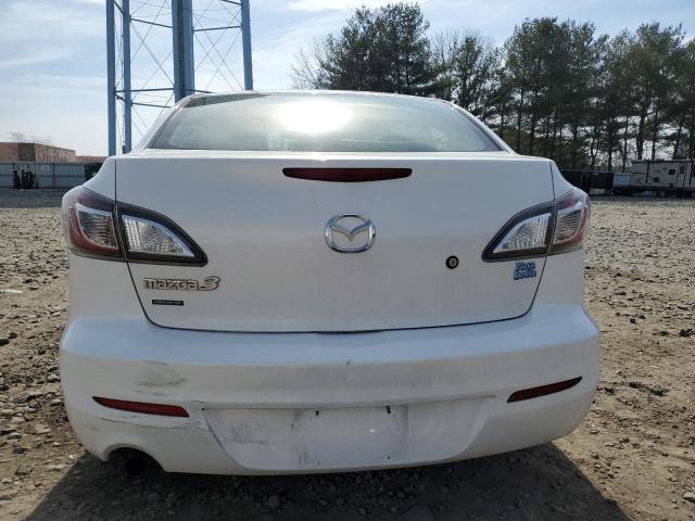 JM1BL1TG0D1824594 - 2013 MAZDA MAZDA 3 I WHITE photo 6