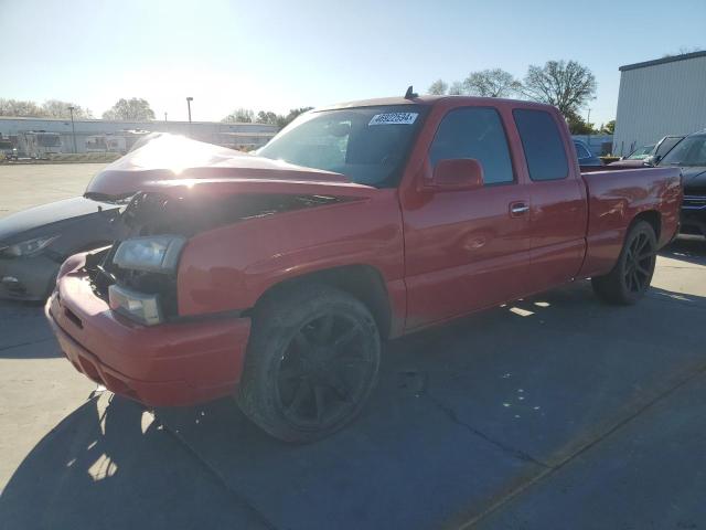 2GCEC19Z861251818 - 2006 CHEVROLET SILVERADO C1500 RED photo 1