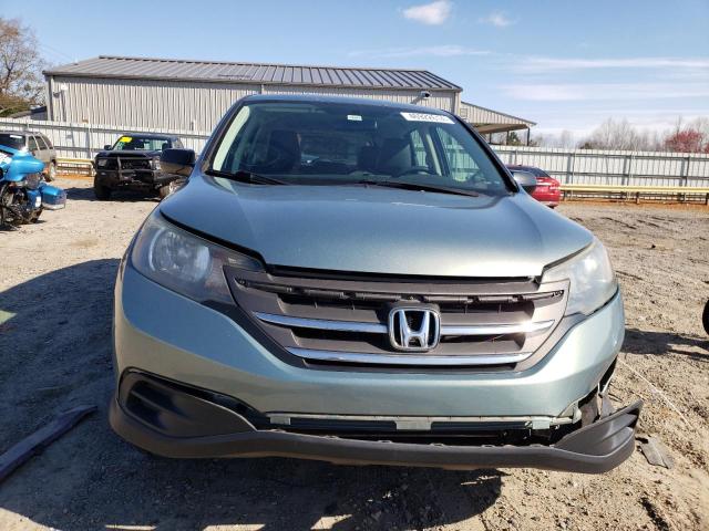 2HKRM3H30CH514336 - 2012 HONDA CR-V LX BLUE photo 5