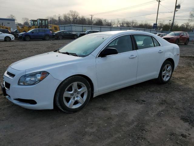 1G1ZA5EU1CF348266 - 2012 CHEVROLET MALIBU LS WHITE photo 1