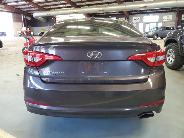 5NPE24AF9FH186868 - 2015 HYUNDAI SONATA SE GRAY photo 6