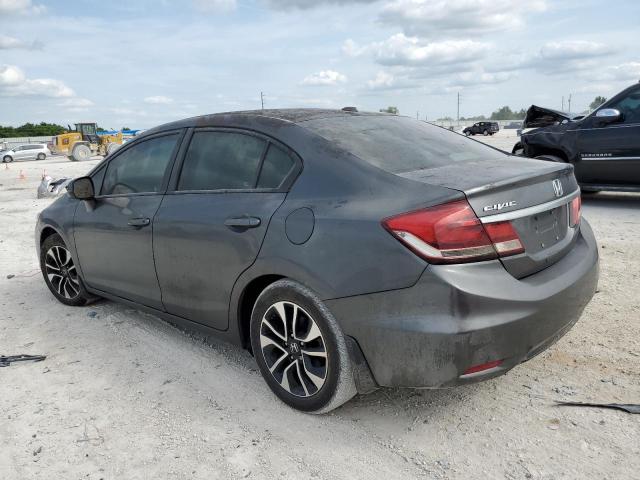 2HGFB2F9XDH541162 - 2013 HONDA CIVIC EXL ნაცრისფერი ფოტო 2