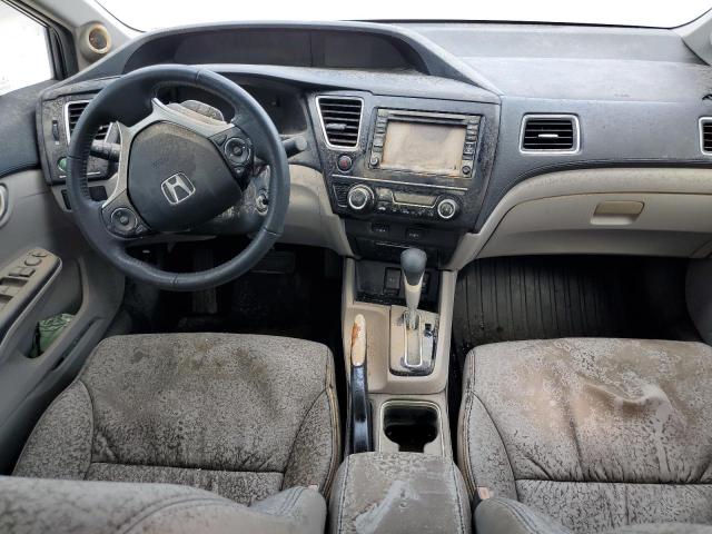 2HGFB2F9XDH541162 - 2013 HONDA CIVIC EXL ნაცრისფერი ფოტო 8