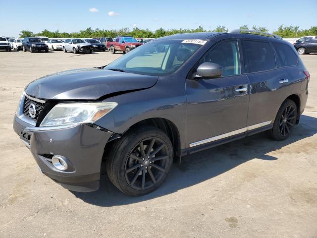 5N1AR2MM3EC614206 - 2014 NISSAN PATHFINDER S 石墨色 照片 1