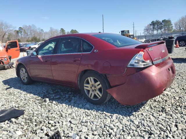 2G1WU581569140268 - 2006 CHEVROLET IMPALA LTZ RED photo 2