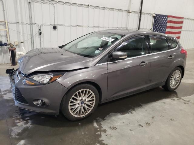 1FADP3N23DL277115 - 2013 FORD FOCUS TITANIUM GRAY photo 1