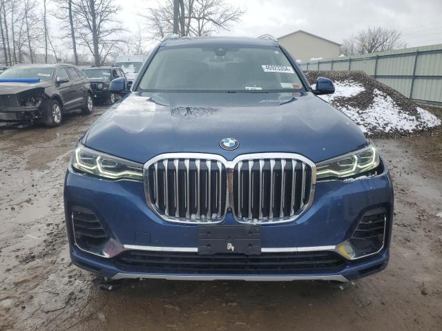 5UXCW2C06L9A02503 - 2020 BMW X7 XDRIVE40I BLUE photo 5