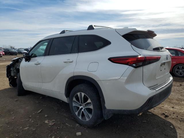 5TDHZRBH8LS048346 - 2020 TOYOTA HIGHLANDER XLE 白色 照片 2