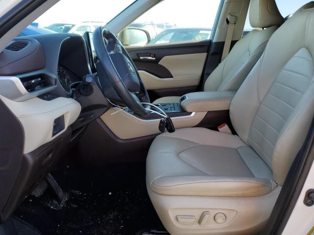 5TDHZRBH8LS048346 - 2020 TOYOTA HIGHLANDER XLE 白色 照片 7