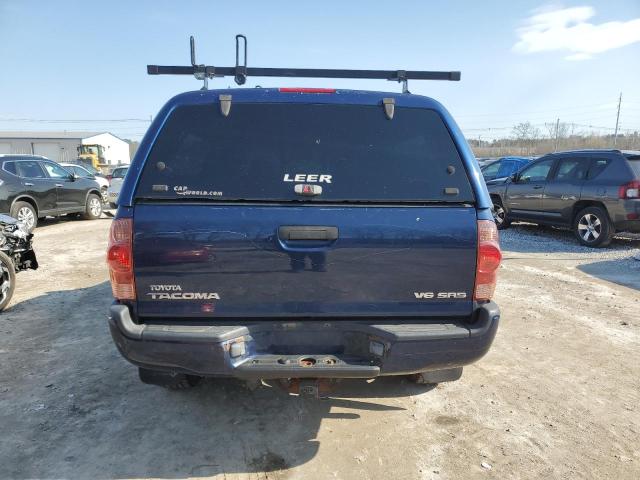 5TEUU42N36Z147007 - 2006 TOYOTA TACOMA ACCESS CAB BLUE photo 6