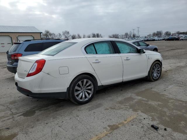 1LNHL9DK3DG604483 - 2013 LINCOLN MKS WHITE photo 3