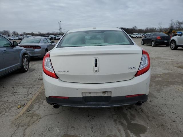 1LNHL9DK3DG604483 - 2013 LINCOLN MKS WHITE photo 6