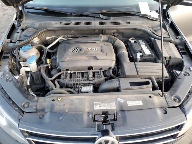 3VWD17AJ2FM402121 - 2015 VOLKSWAGEN JETTA SE GRAY photo 11