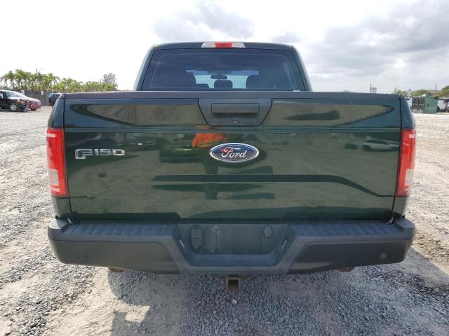 1FTEW1CP6GFD01575 - 2016 FORD F150 SUPERCREW GREEN photo 6