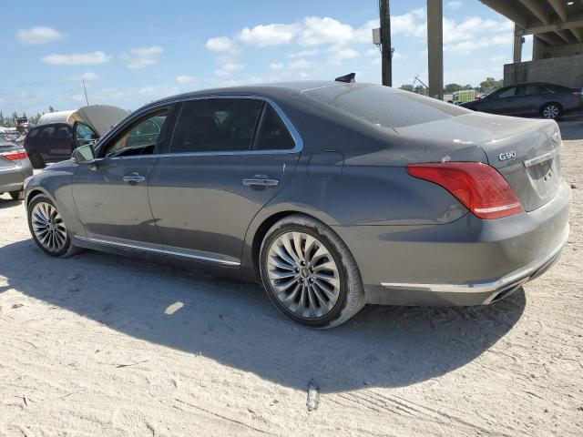 KMHG54JH9HU027757 - 2017 GENESIS G90 ULTIMATE GRAY photo 2