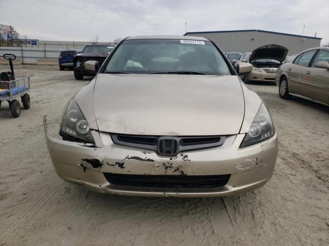 1HGCM66543A059446 - 2003 HONDA ACCORD EX TAN photo 5