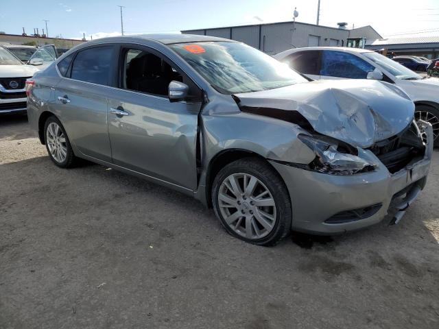 3N1AB7APXEY226887 - 2014 NISSAN SENTRA S SILVER photo 4
