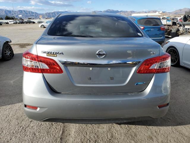 3N1AB7APXEY226887 - 2014 NISSAN SENTRA S SILVER photo 6
