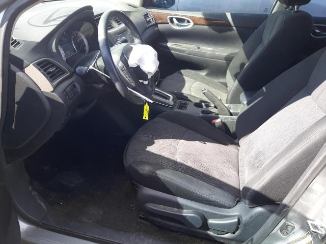3N1AB7APXEY226887 - 2014 NISSAN SENTRA S SILVER photo 7