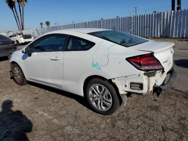 2HGFG3B54EH502028 - 2014 HONDA CIVIC LX WHITE photo 2