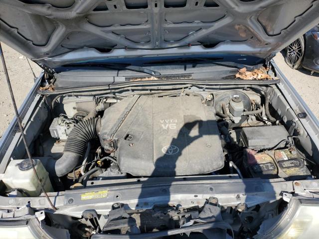 5TEUU42N15Z062634 - 2005 TOYOTA TACOMA ACCESS CAB ვერცხლისფერი ფოტო 11