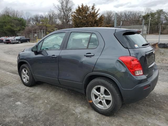 3GNCJNSB8GL274735 - 2016 CHEVROLET TRAX LS CHARCOAL photo 2