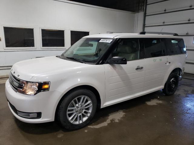 2FMHK6C82KBA15484 - 2019 FORD FLEX SEL WHITE photo 1