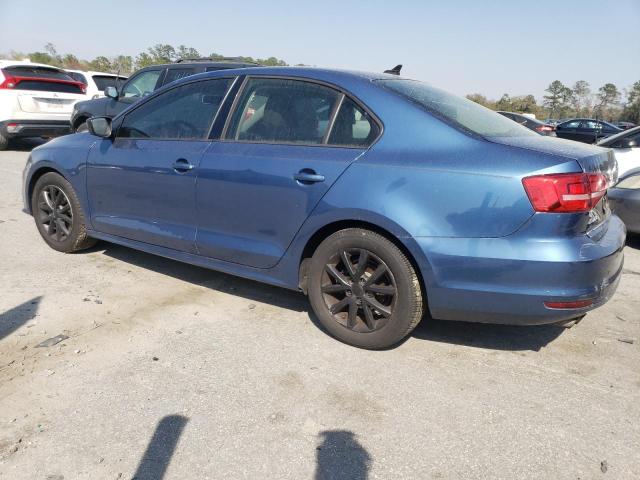 3VWD17AJ7FM259263 - 2015 VOLKSWAGEN JETTA SE BLUE photo 2