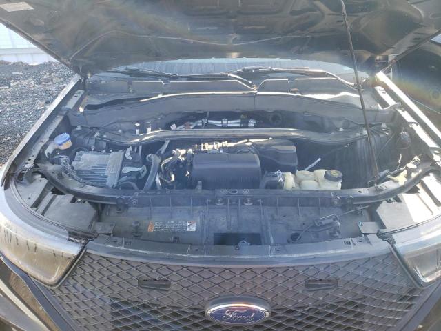 1FM5K8AB2LGA64305 - 2020 FORD EXPLORER POLICE INTERCEPTOR BLACK photo 12