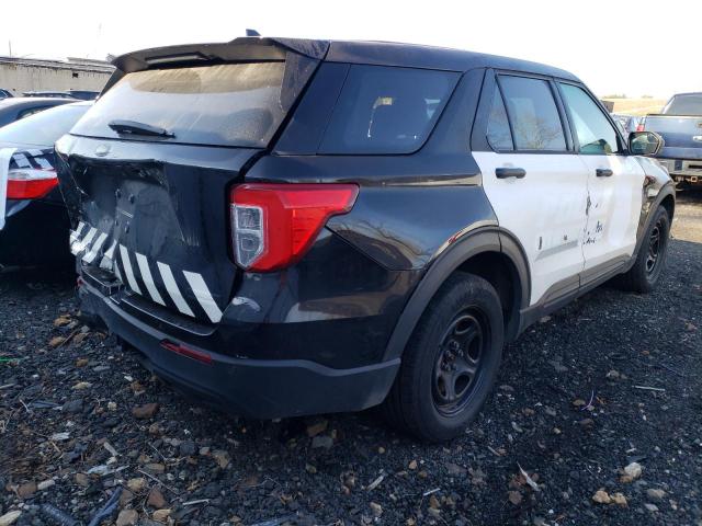1FM5K8AB2LGA64305 - 2020 FORD EXPLORER POLICE INTERCEPTOR BLACK photo 3