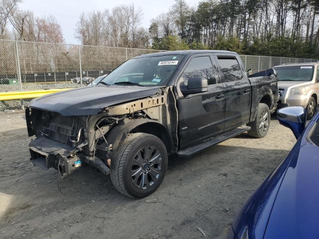 1FTEW1EG0HFA55976 - 2017 FORD F150 SUPERCREW BLACK photo 1