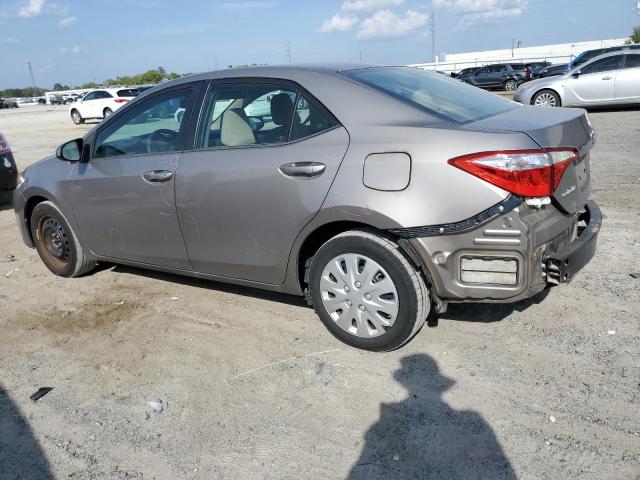 5YFBURHEXFP346296 - 2015 TOYOTA COROLLA L SILVER photo 2