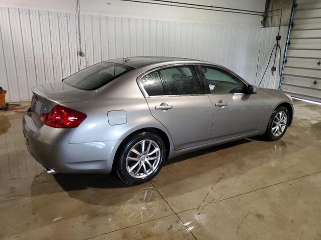 JNKBV61F97M800071 - 2007 INFINITI G35 GRAY photo 3